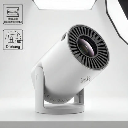 Portable Wired Mini Projector Support 1080P 40 ANSI Lumens for LED Projector Cell Mobile Phone Video  HDMI USB