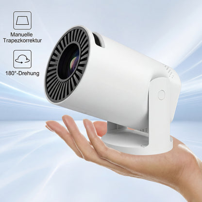 Portable Wired Mini Projector Support 1080P 40 ANSI Lumens for LED Projector Cell Mobile Phone Video  HDMI USB